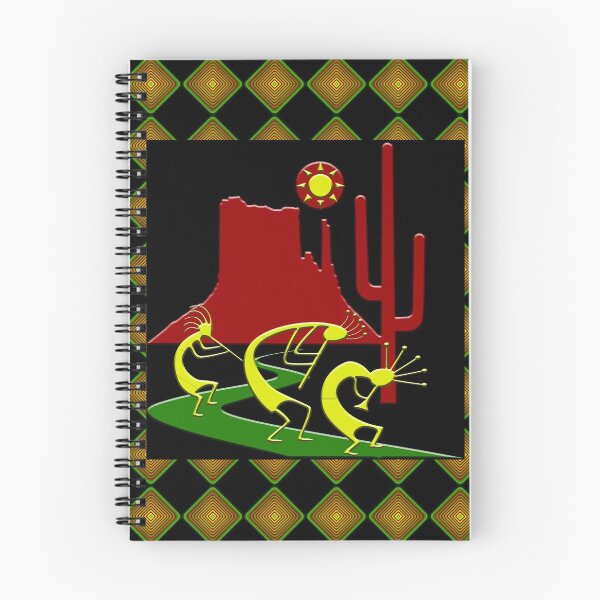 Item preview, Three Kokopelli on the Road designed and sold by CulturalView.