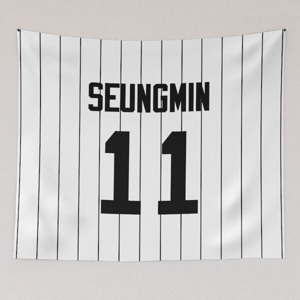 Item preview, Stray Kids Seungmin - 11 All In Striped designed and sold by HelloHallyu.