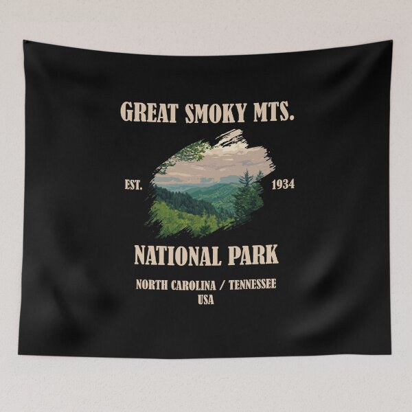 Item preview, Great Smoky Mountains National Park USA designed and sold by GeogDesigns.