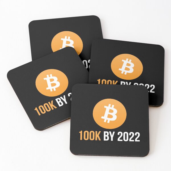 Item preview, Bitcoin 100k by 2022 designed and sold by RandomStuffShop.