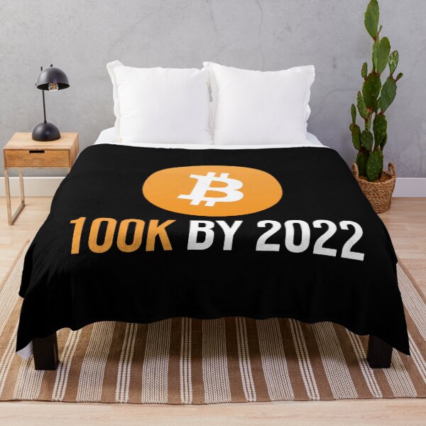 Item preview, Bitcoin 100k by 2022 designed and sold by RandomStuffShop.