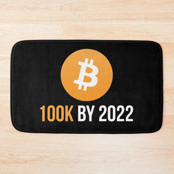 Item preview, Bitcoin 100k by 2022 designed and sold by RandomStuffShop.