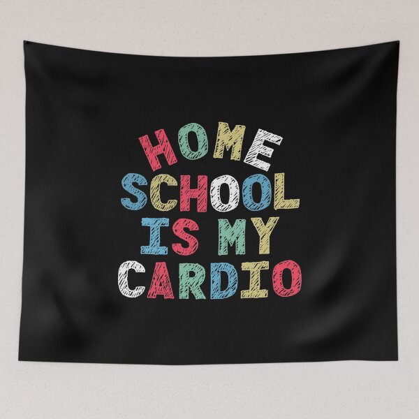 Item preview, Homeschool is My Cardio designed and sold by cool-merch.