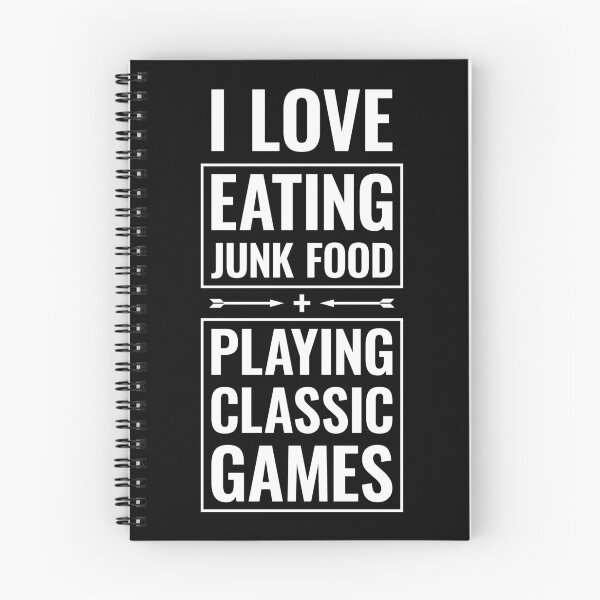 Item preview, I Love Eating Junk Food And Playing Classic Games Funny designed and sold by BunnyPrinceDegn.