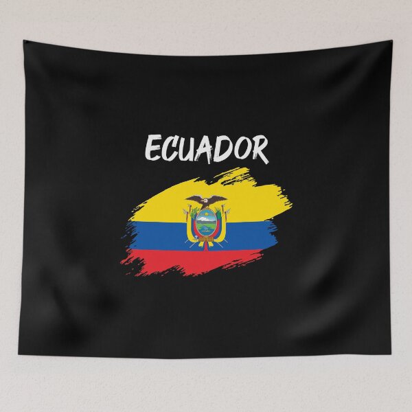 Item preview, Ecuador Ecuadorian flag flag designed and sold by GeogDesigns.