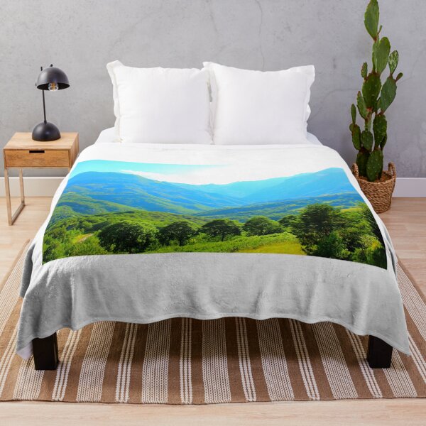 Item preview, Scenery in Montemonaco with Sibillini mountains in the background and hills in the foreground designed and sold by Kristina Drozd.
