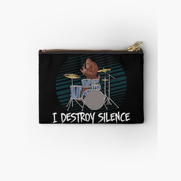 Item preview, I Destroy Silence Drums Bigfoot Drummer Funny designed and sold by cool-merch.