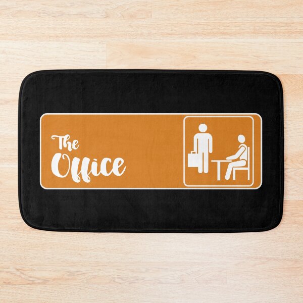 Item preview, The Office Logo Calligraphy- Orange designed and sold by melinarae.