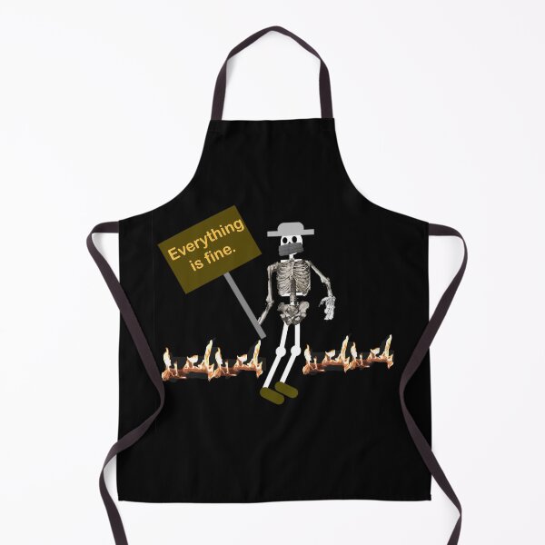 Item preview, Everything is fine skeleton design designed and sold by Rachel the Artist .