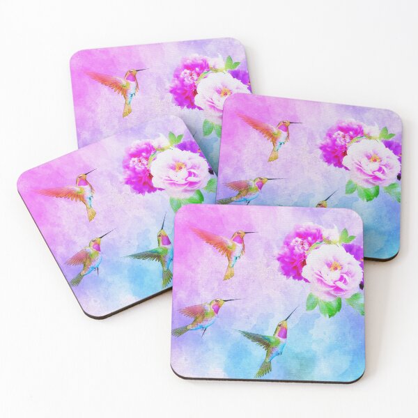 Item preview, Colorful hummingbirds designed and sold by Imaginarium Studio.