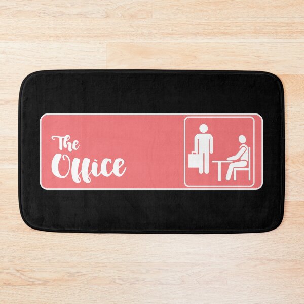 Item preview, The Office Logo Calligraphy- Pink designed and sold by melinarae.