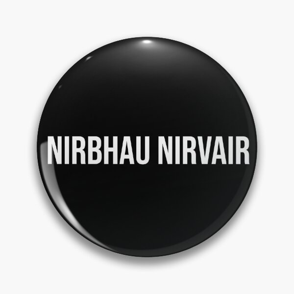 Item preview, NIRBHAU NIRVAIR (white) designed and sold by jasleenM.