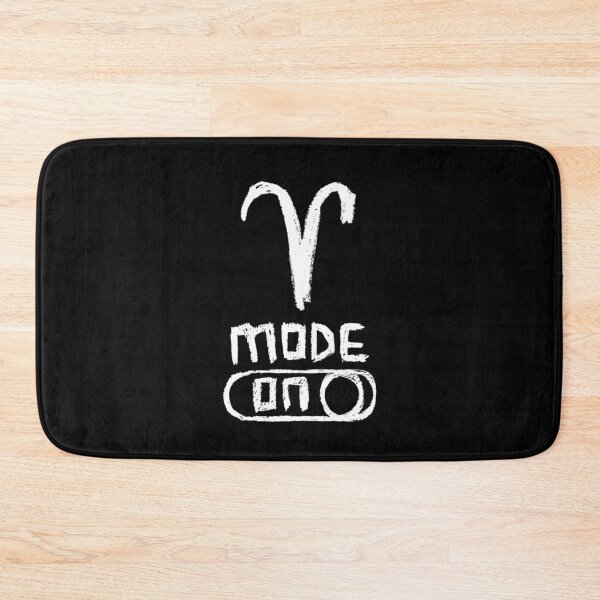 Item preview, Aries Mode ON, Zodiac Sign Aries Birthday designed and sold by badlydrawnbabe.