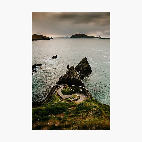 Dun Chaoin Harbour Dingle IRELAND Photographic Print