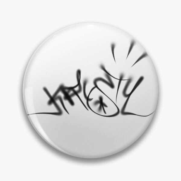 Item preview, Just Krusty classic black handstyle raw graffiti tag designed and sold by KrustyTheWriter.