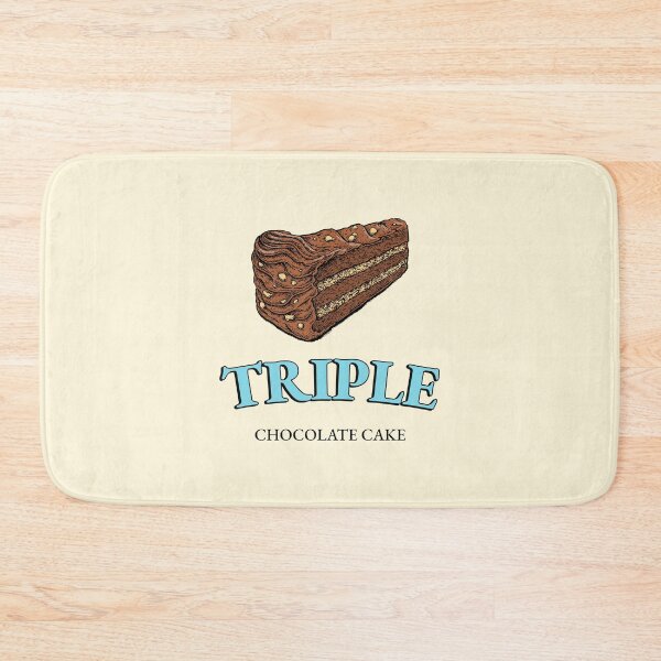 Item preview, Triple chocolate cake designed and sold by Made-By-Art.