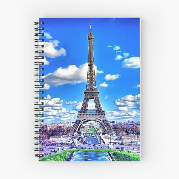 Aperçu de l'œuvre dessin de la tour eiffel créée et vendue par SoftMax.