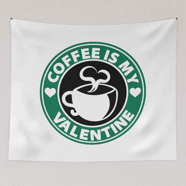 Item preview, Coffee is My Valentine designed and sold by gabyshiny.