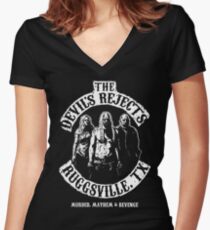 Devils rejets, Ruggsvile, TX T-shirt col V femme