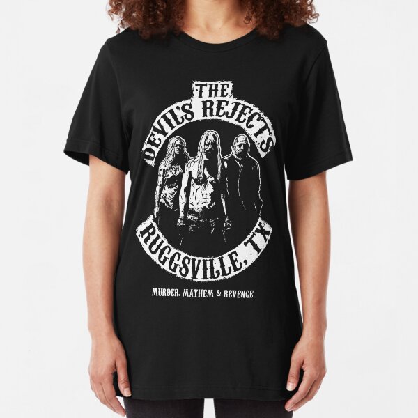 Devils Rejects, Ruggsvile, TX Slim Fit T-Shirt
