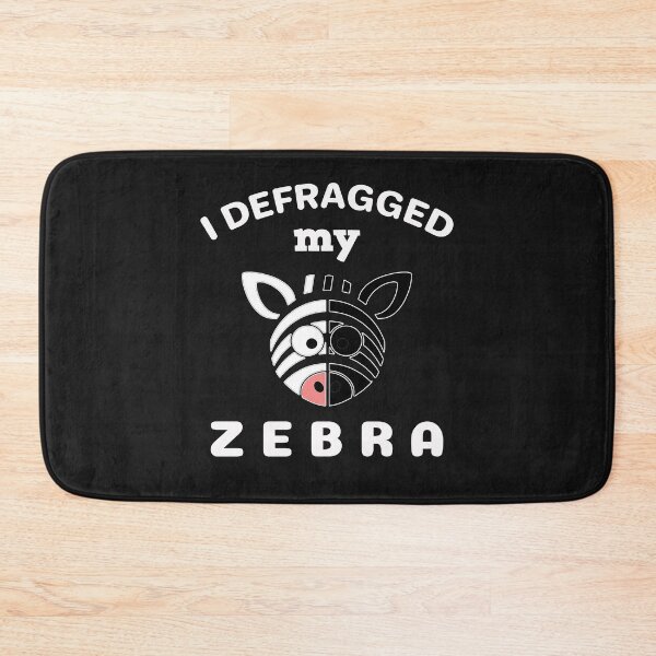 Item preview, I Defragged My Zebra- Computer Programmer Occupation Gift designed and sold by TheMagicKrew.
