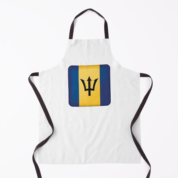Item preview, Icon representing square button flag of Barbados. Ideal for catalogs of institutional materials and geography designed and sold by LucianoCosmo.