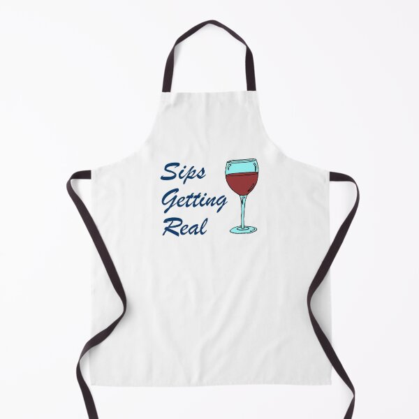 Item preview, Sips Getting Real Wine Lover designed and sold by jaycartoonist.