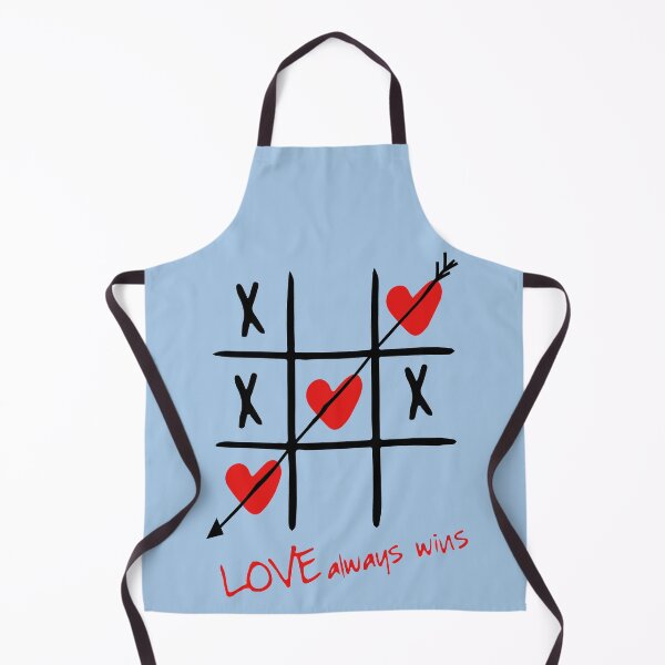 Item preview, love always wins, noughts and crosses, designed and sold by Ribsa.