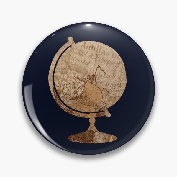 Item preview, Cartography globe sticker designed and sold by raosnop.