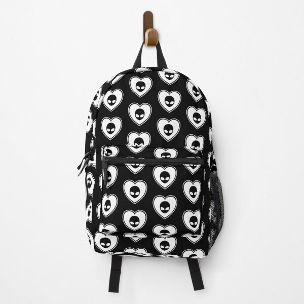Item preview, Alien Head and Heart Cutout Icon designed and sold by dylanxh.