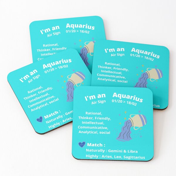 Item preview, I'm an Aquarius - Air sign designed and sold by AbdouSolomma.