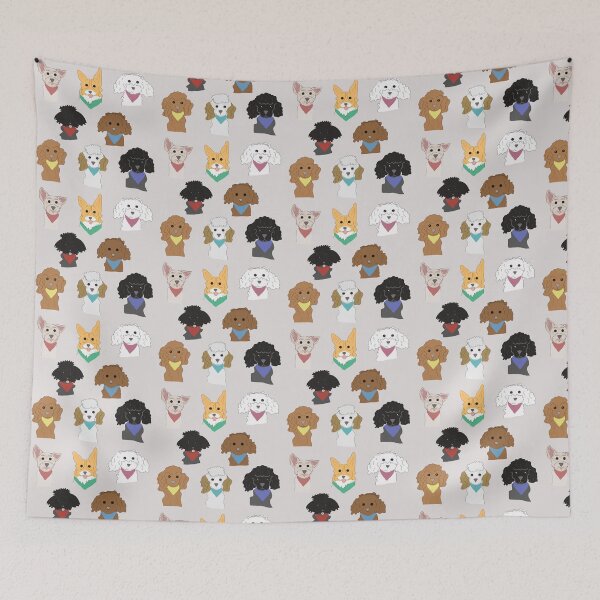 Item preview, Dogs For Everyone Illustration designed and sold by cinxart.