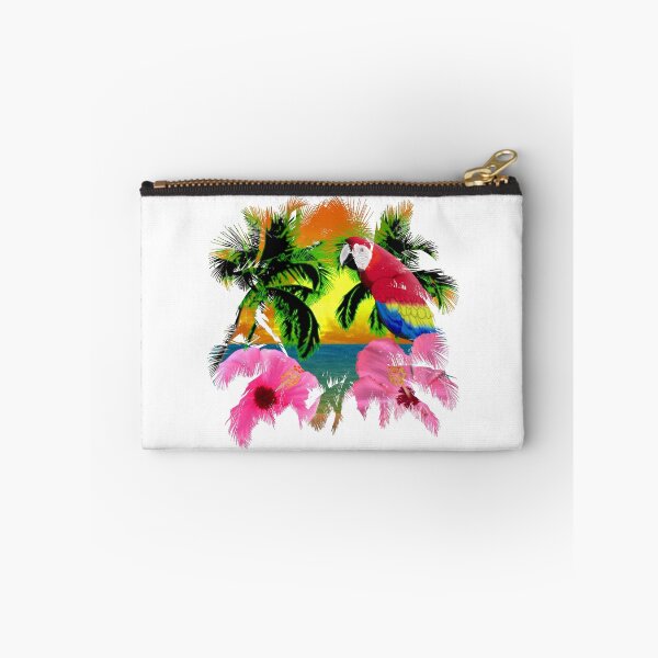 Item preview, Parrot And Palm Trees designed and sold by BailoutIsland.