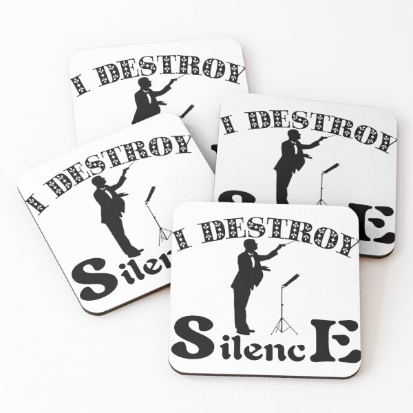 Item preview, I Destroy Silence Orchestral Conductor designed and sold by Magic-Offers.
