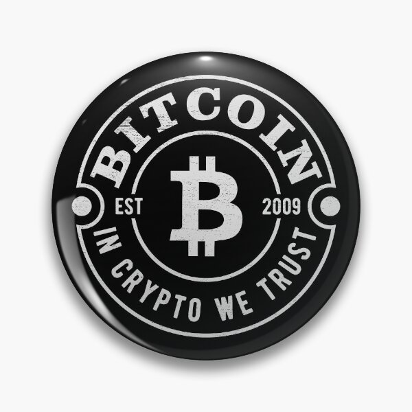 Item preview, Bitcoin In Crypto We Trust designed and sold by MisterMacadamia.