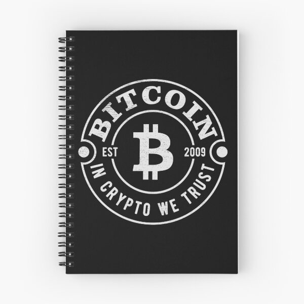 Item preview, Bitcoin In Crypto We Trust designed and sold by MisterMacadamia.