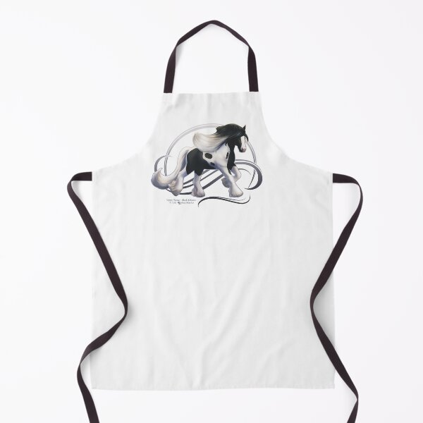 Item preview, Black Tobiano Gypsy Vanner Horse designed and sold by sylvanmist.