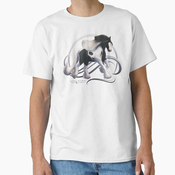 Item preview, Black Tobiano Gypsy Vanner Horse designed and sold by sylvanmist.