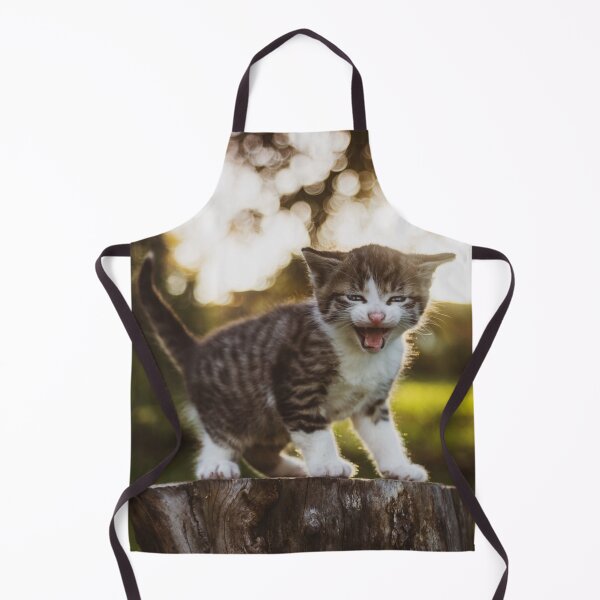 Item preview, Adorable Kitten Meowing designed and sold by WriteThatDown.