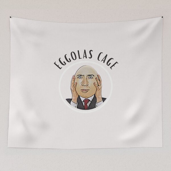 Item preview,  Nicolas Cage 'eggolas cage'  designed and sold by Millenial Designs.