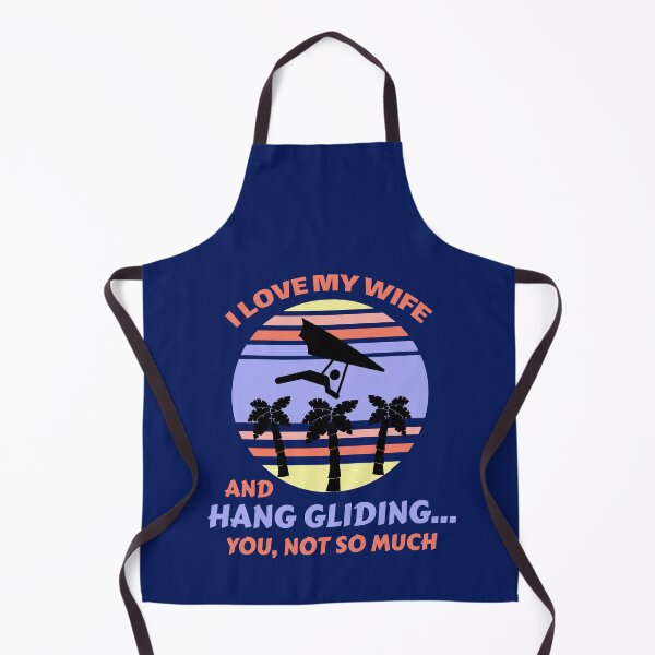 Item preview, I Love My Wife And Hang Gliding designed and sold by SharpThreadZ.