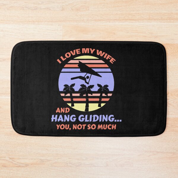 Item preview, I Love My Wife And Hang Gliding designed and sold by SharpThreadZ.
