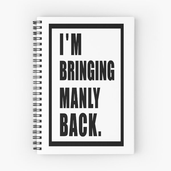 Item preview, Bring Back Manly Men designed and sold by Healthy-Sarcasm.
