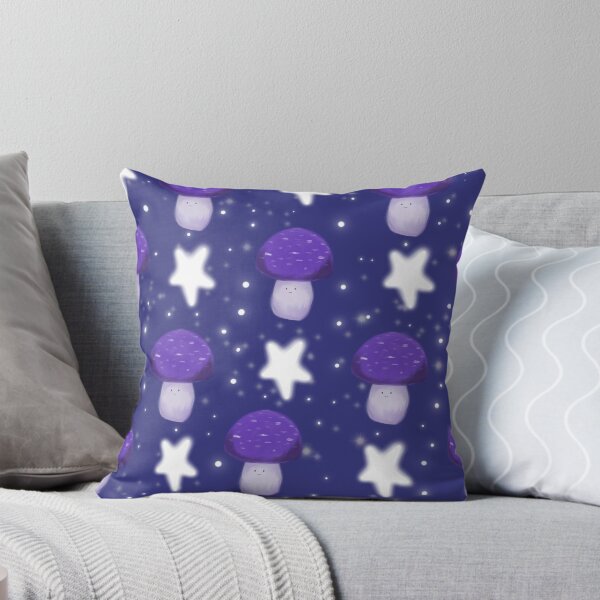 Item preview, Purple Mushroom & Star Print designed and sold by KaitLouise.