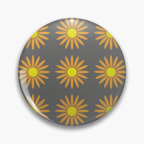 Item preview, yellow gerbera flower seamless pattern designed and sold by linagaiaart.