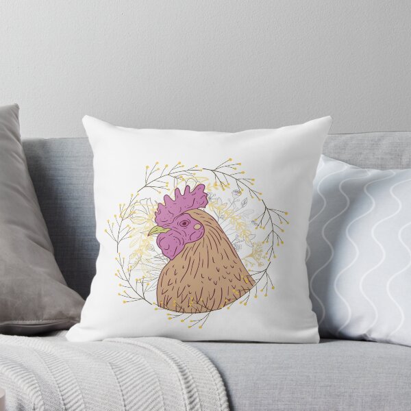 Item preview, spring chicken cute flower hen designed and sold by TheWaterBirds.