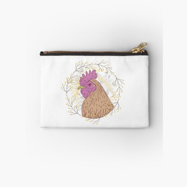 Item preview, spring chicken cute flower hen designed and sold by TheWaterBirds.
