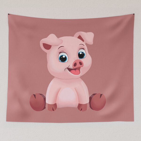 Item preview, Cute Pig  designed and sold by JuliartJcmm.