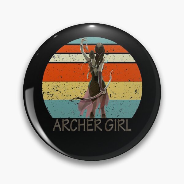Item preview, archer girl designed and sold by crazy merchs.