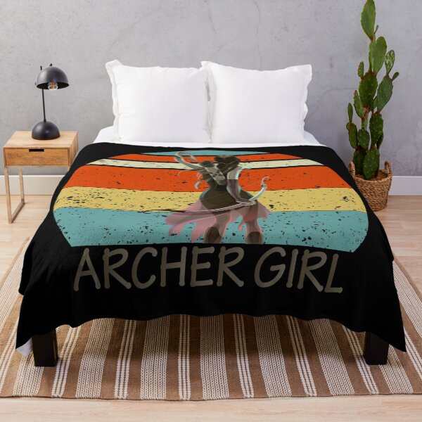 Item preview, archer girl designed and sold by crazy merchs.